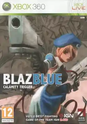 BlazBlue Calamity Trigger (USA) box cover front